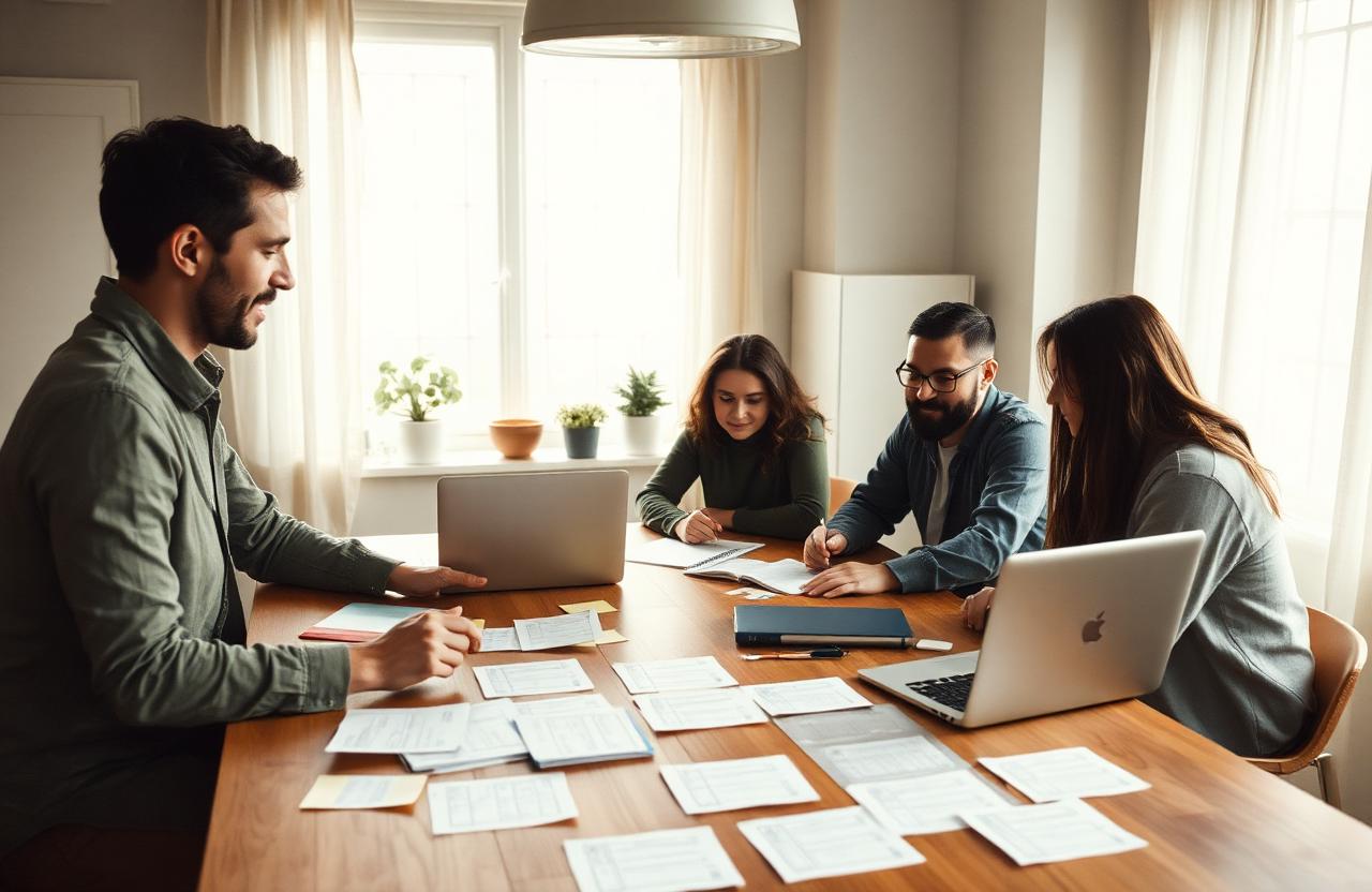 Small agency team working through a messy client onboarding